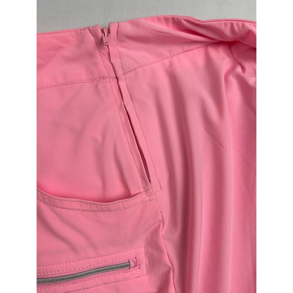 Jamie Sadock Womens Pink Golf Skort Size 10 Athletic Stretch Pockets Skirt Short - Picture 4 of 10